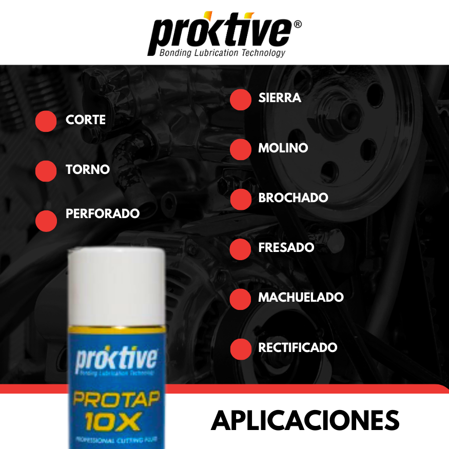 PROKTIVE PROTAP 10X AREOSOL 340GRS - AstecLub
